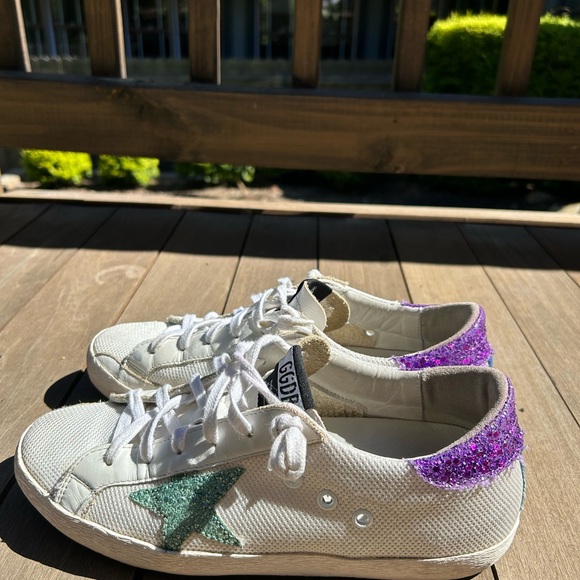 Golden Goose Mesh Superstars EUC Sz 40 - Picture 5 of 13